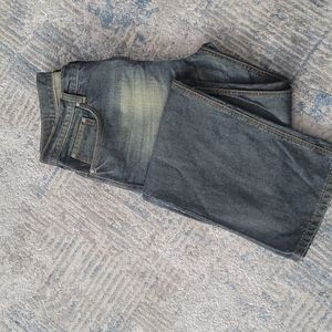 Oliveo, dark wash jeans, barely worn, 38×34 relaxed fit!